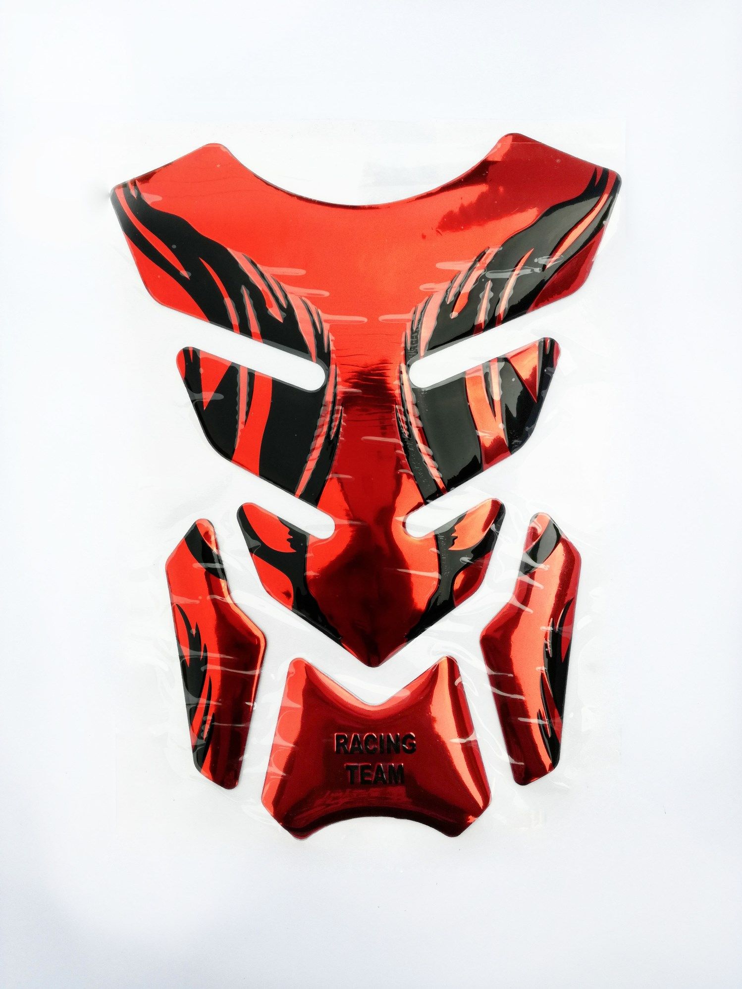 3D FUEL TANK PAD RED